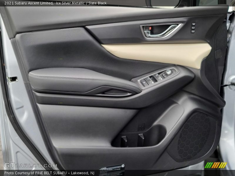Ice Silver Metallic / Slate Black 2021 Subaru Ascent Limited