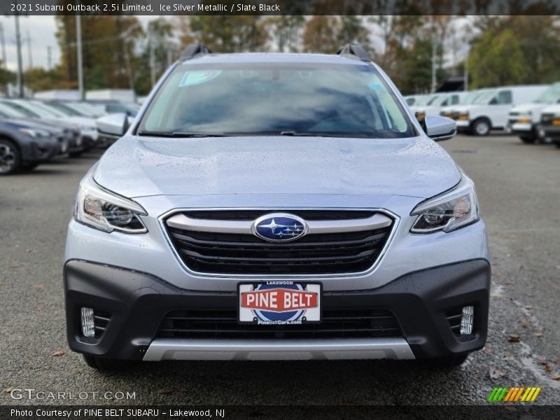 Ice Silver Metallic / Slate Black 2021 Subaru Outback 2.5i Limited