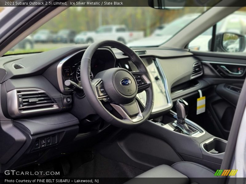 Ice Silver Metallic / Slate Black 2021 Subaru Outback 2.5i Limited