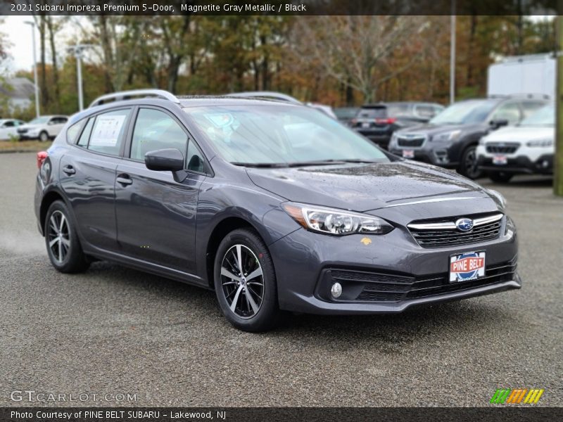Front 3/4 View of 2021 Impreza Premium 5-Door