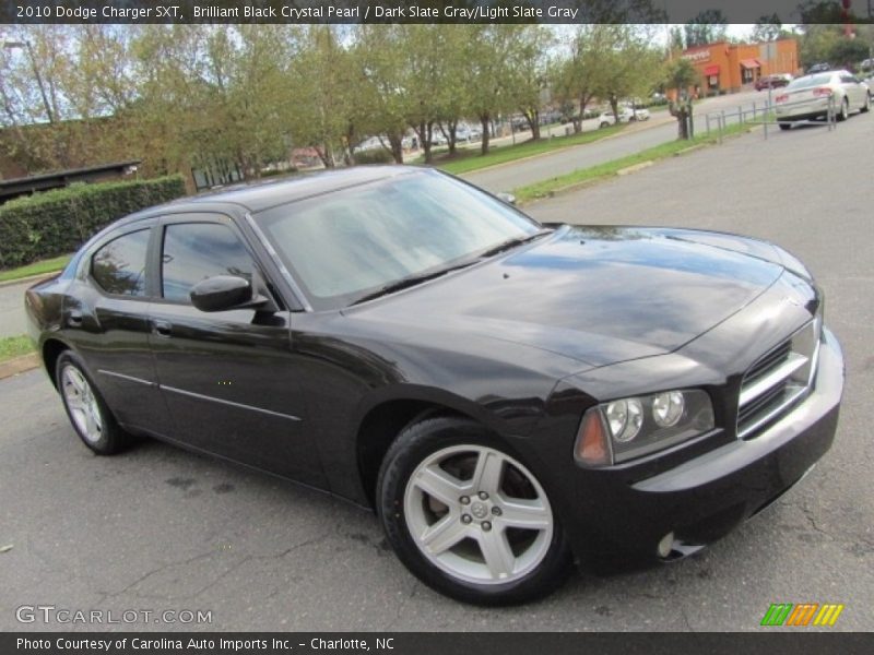 Brilliant Black Crystal Pearl / Dark Slate Gray/Light Slate Gray 2010 Dodge Charger SXT
