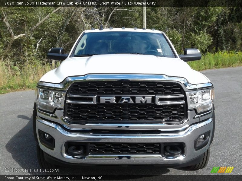 Bright White / Black/Diesel Gray 2020 Ram 5500 Tradesman Crew Cab 4x4 Chassis