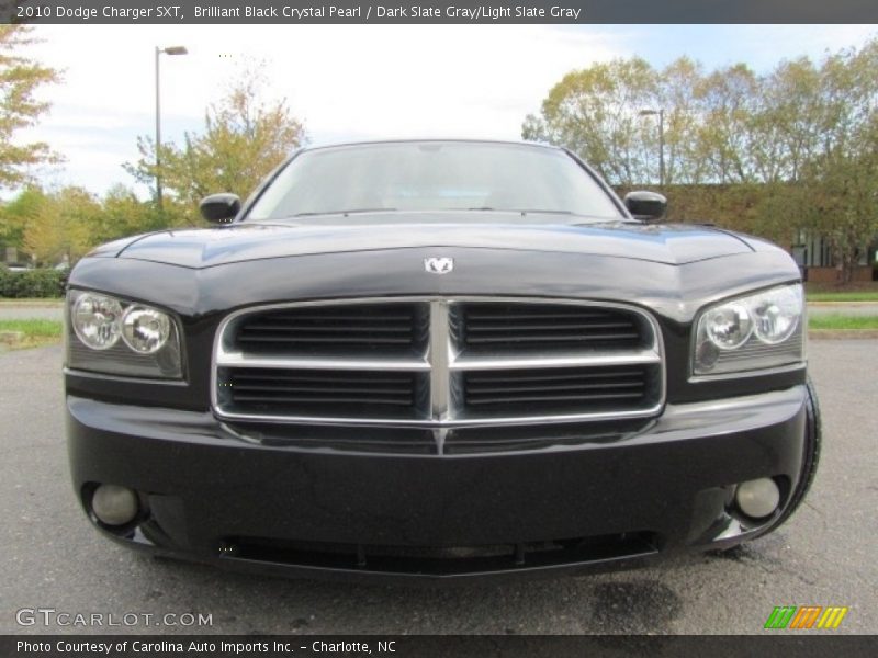 Brilliant Black Crystal Pearl / Dark Slate Gray/Light Slate Gray 2010 Dodge Charger SXT