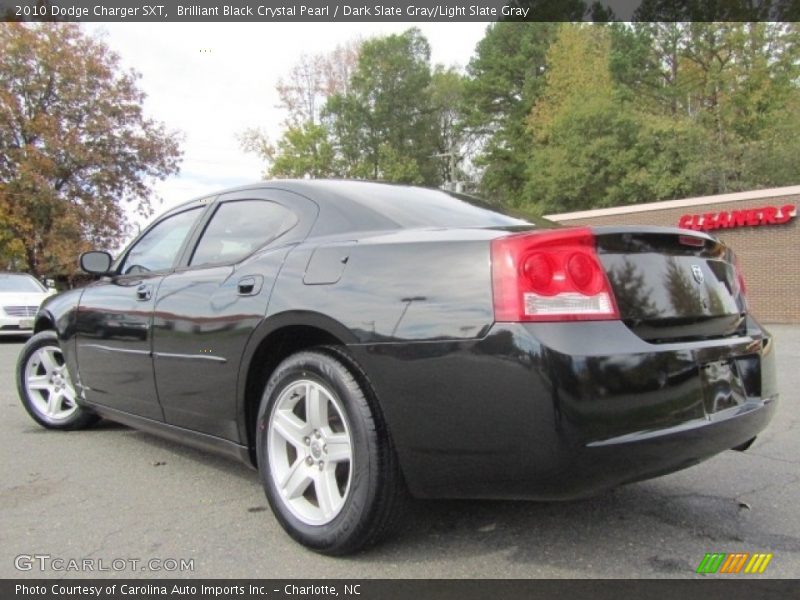 Brilliant Black Crystal Pearl / Dark Slate Gray/Light Slate Gray 2010 Dodge Charger SXT