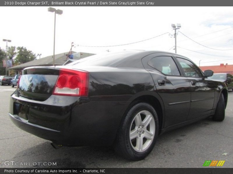 Brilliant Black Crystal Pearl / Dark Slate Gray/Light Slate Gray 2010 Dodge Charger SXT