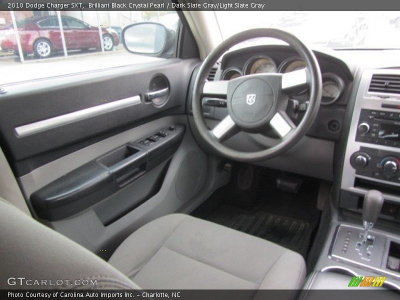 Brilliant Black Crystal Pearl / Dark Slate Gray/Light Slate Gray 2010 Dodge Charger SXT