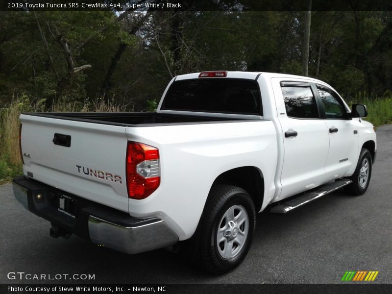 Super White / Black 2019 Toyota Tundra SR5 CrewMax 4x4