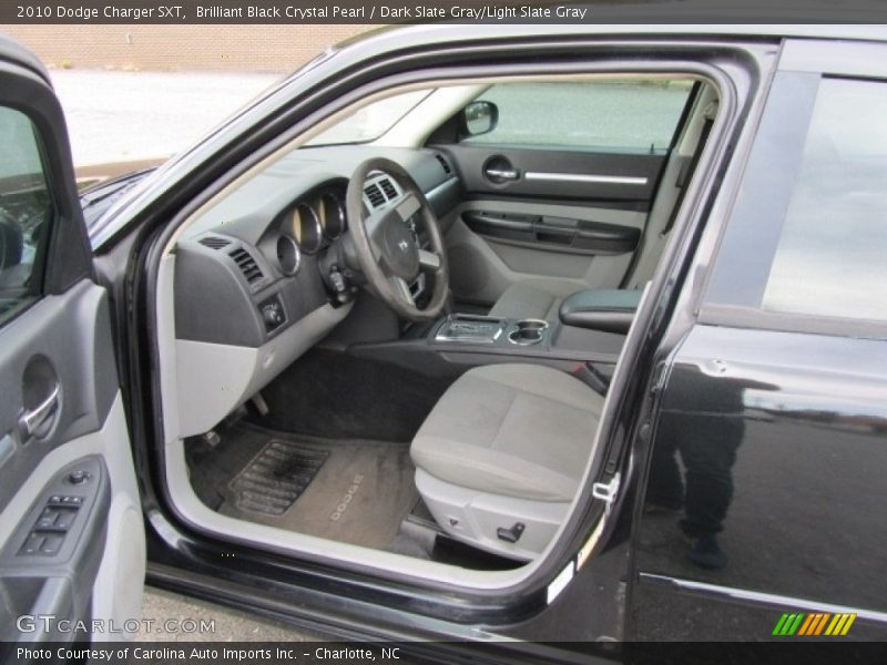 Brilliant Black Crystal Pearl / Dark Slate Gray/Light Slate Gray 2010 Dodge Charger SXT