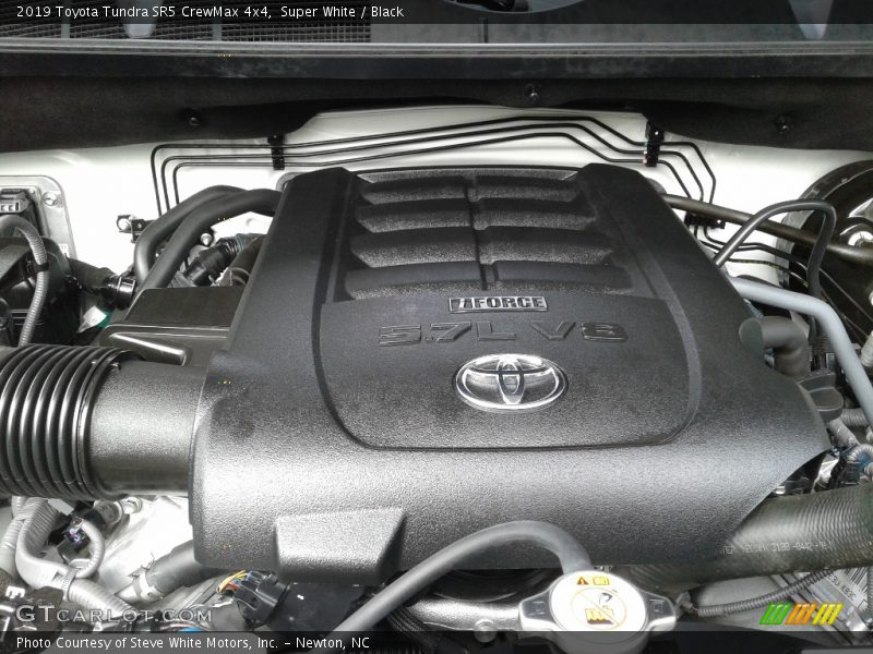 Super White / Black 2019 Toyota Tundra SR5 CrewMax 4x4