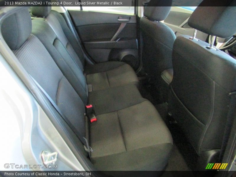 Liquid Silver Metallic / Black 2013 Mazda MAZDA3 i Touring 4 Door