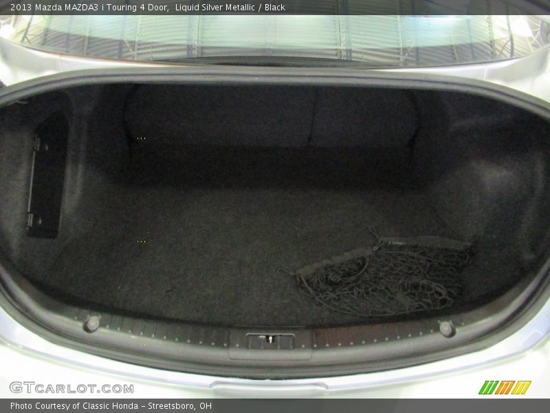 Liquid Silver Metallic / Black 2013 Mazda MAZDA3 i Touring 4 Door
