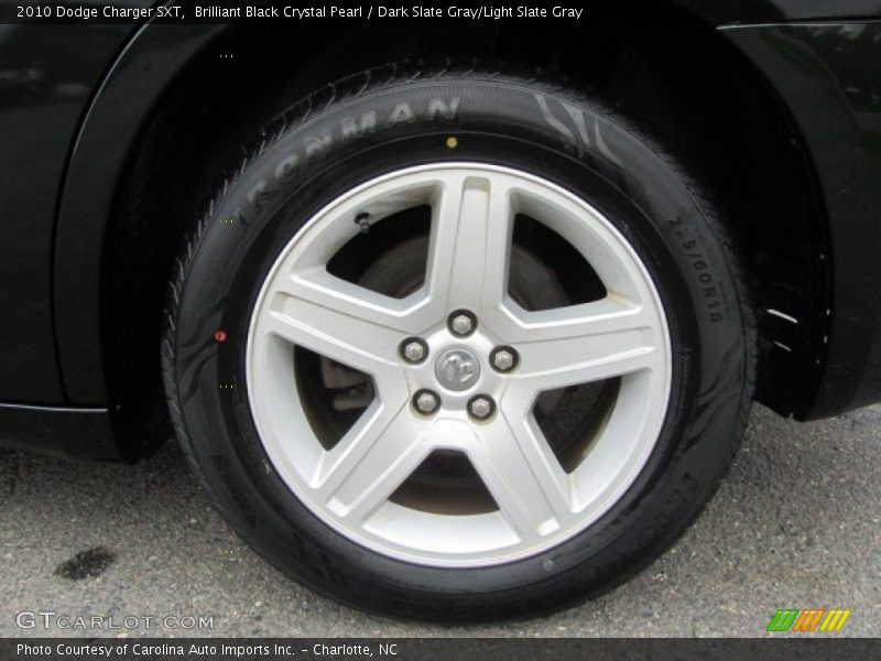 Brilliant Black Crystal Pearl / Dark Slate Gray/Light Slate Gray 2010 Dodge Charger SXT