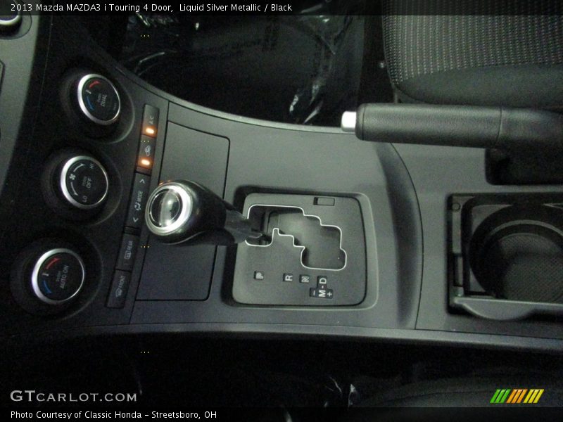 Liquid Silver Metallic / Black 2013 Mazda MAZDA3 i Touring 4 Door