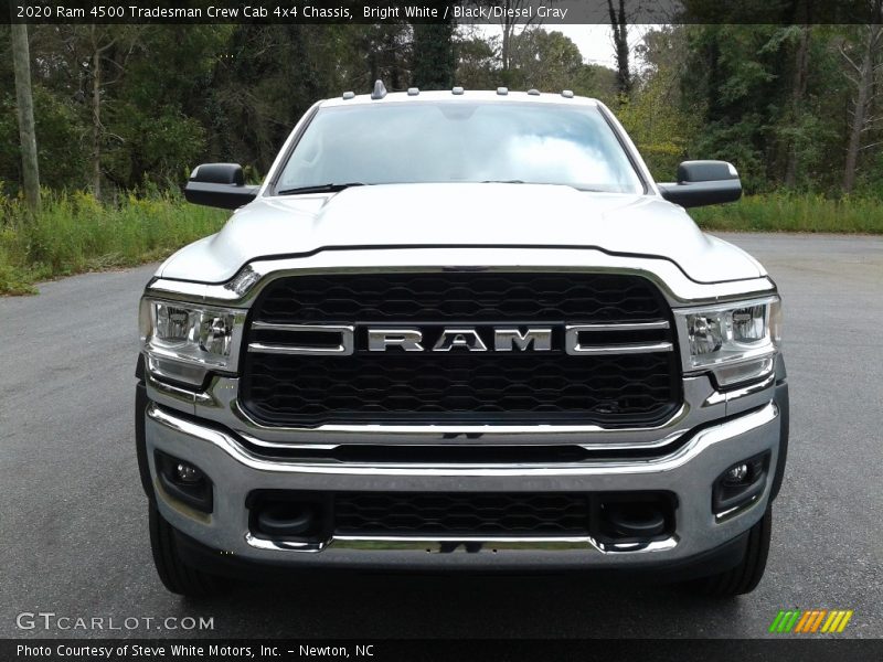 Bright White / Black/Diesel Gray 2020 Ram 4500 Tradesman Crew Cab 4x4 Chassis