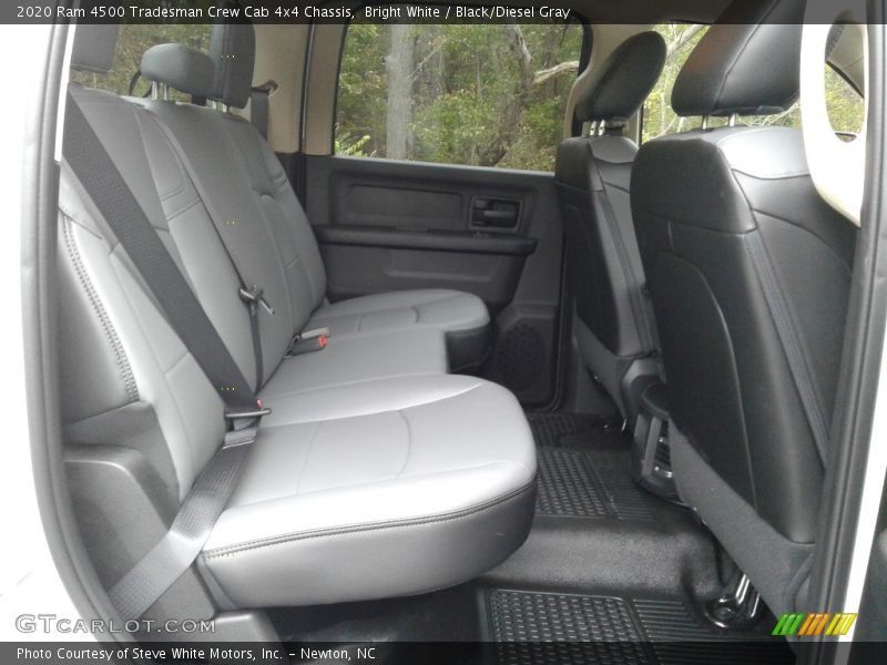 Bright White / Black/Diesel Gray 2020 Ram 4500 Tradesman Crew Cab 4x4 Chassis