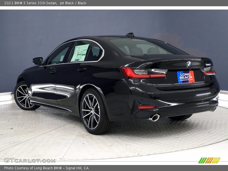 Jet Black / Black 2021 BMW 3 Series 330i Sedan