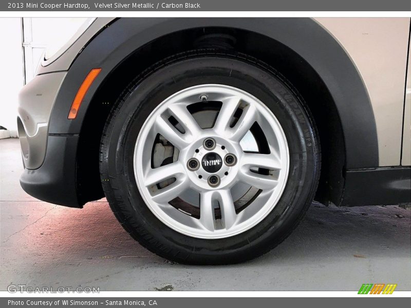 Velvet Silver Metallic / Carbon Black 2013 Mini Cooper Hardtop