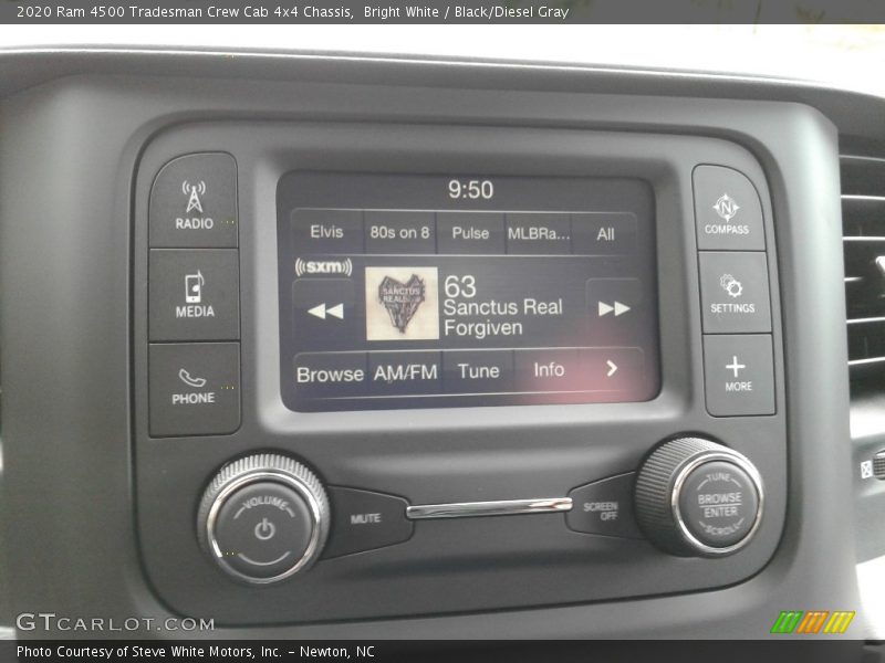 Bright White / Black/Diesel Gray 2020 Ram 4500 Tradesman Crew Cab 4x4 Chassis