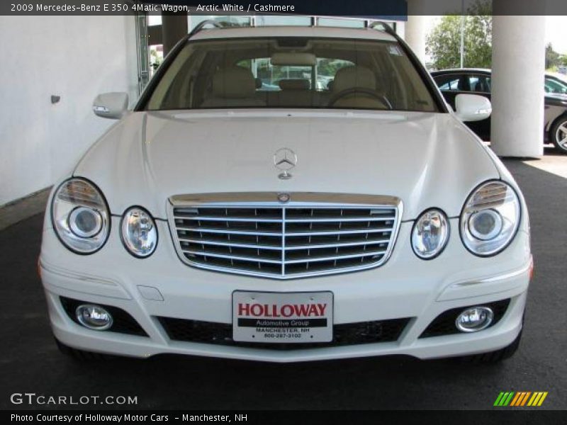 Arctic White / Cashmere 2009 Mercedes-Benz E 350 4Matic Wagon