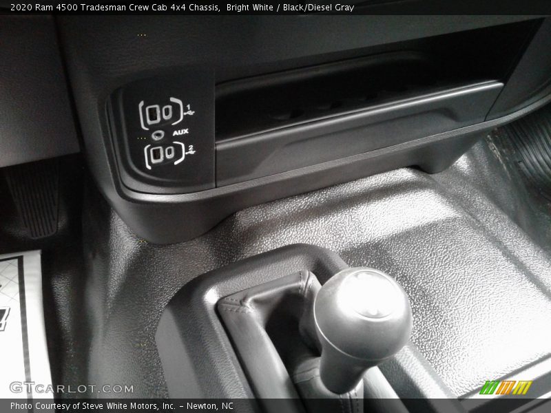 Bright White / Black/Diesel Gray 2020 Ram 4500 Tradesman Crew Cab 4x4 Chassis