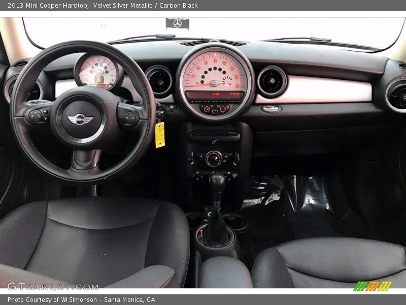 Velvet Silver Metallic / Carbon Black 2013 Mini Cooper Hardtop