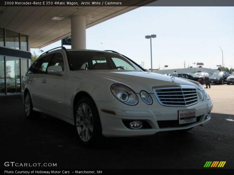 Arctic White / Cashmere 2009 Mercedes-Benz E 350 4Matic Wagon