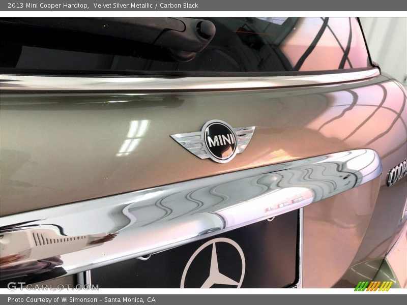 Velvet Silver Metallic / Carbon Black 2013 Mini Cooper Hardtop