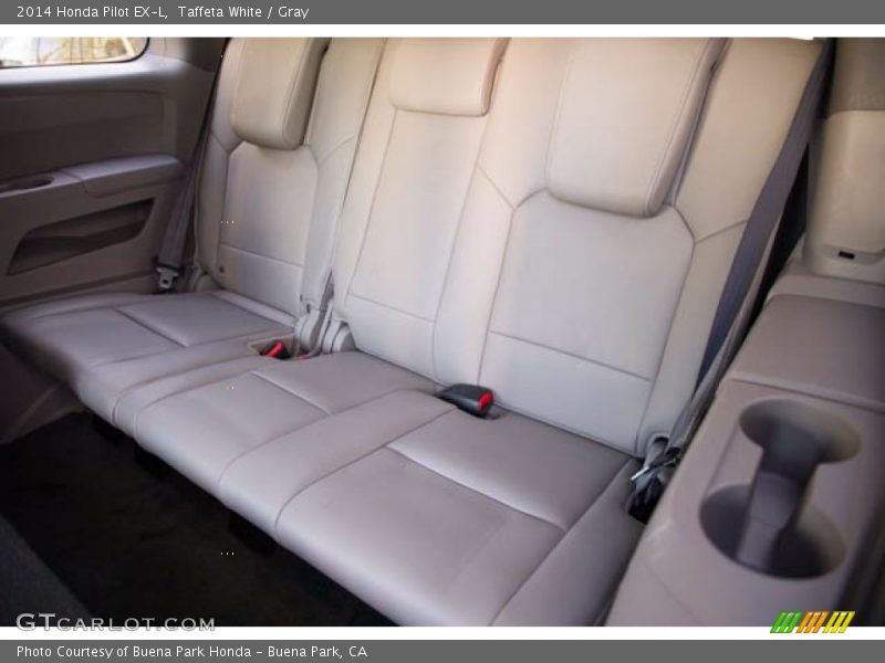 Taffeta White / Gray 2014 Honda Pilot EX-L