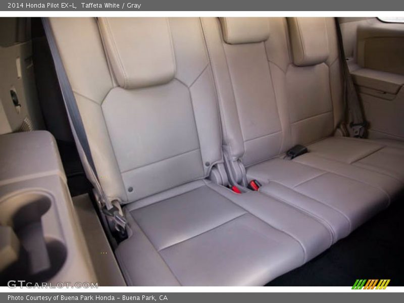 Taffeta White / Gray 2014 Honda Pilot EX-L