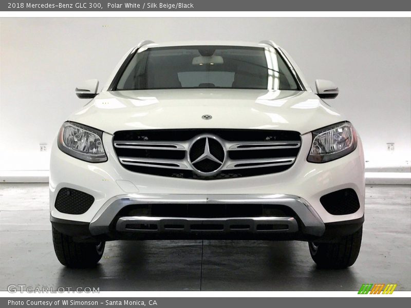 Polar White / Silk Beige/Black 2018 Mercedes-Benz GLC 300