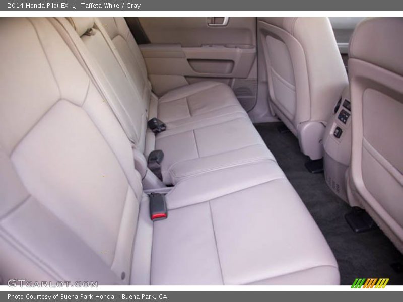 Taffeta White / Gray 2014 Honda Pilot EX-L