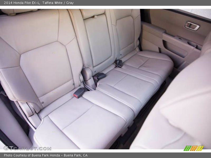 Taffeta White / Gray 2014 Honda Pilot EX-L