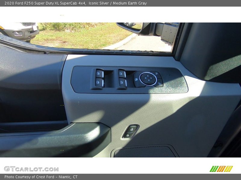 Iconic Silver / Medium Earth Gray 2020 Ford F250 Super Duty XL SuperCab 4x4