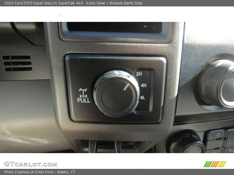 Iconic Silver / Medium Earth Gray 2020 Ford F250 Super Duty XL SuperCab 4x4