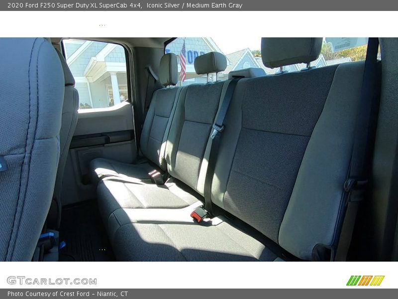 Iconic Silver / Medium Earth Gray 2020 Ford F250 Super Duty XL SuperCab 4x4