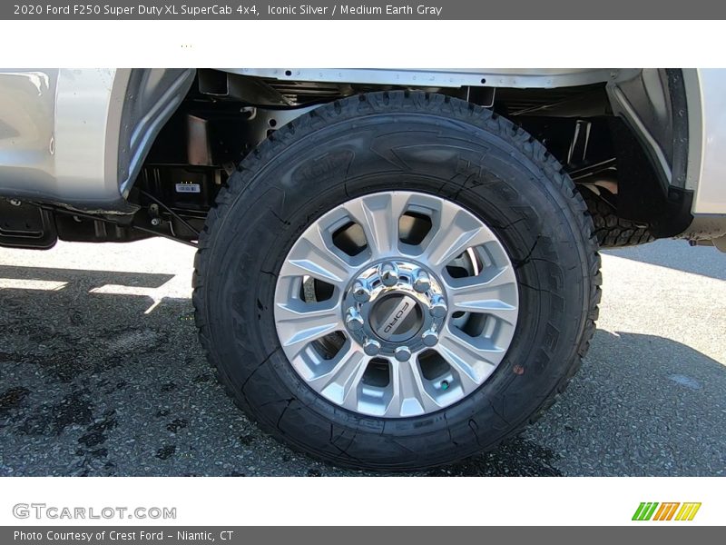 Iconic Silver / Medium Earth Gray 2020 Ford F250 Super Duty XL SuperCab 4x4