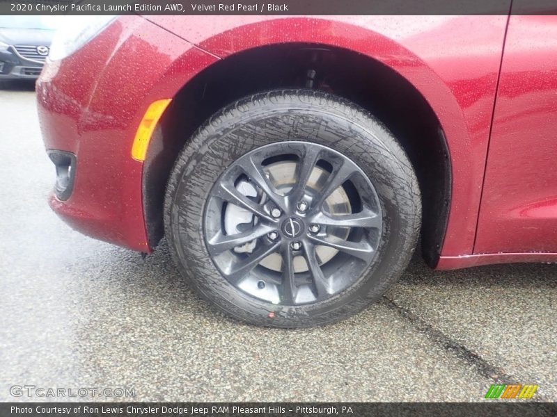 Velvet Red Pearl / Black 2020 Chrysler Pacifica Launch Edition AWD