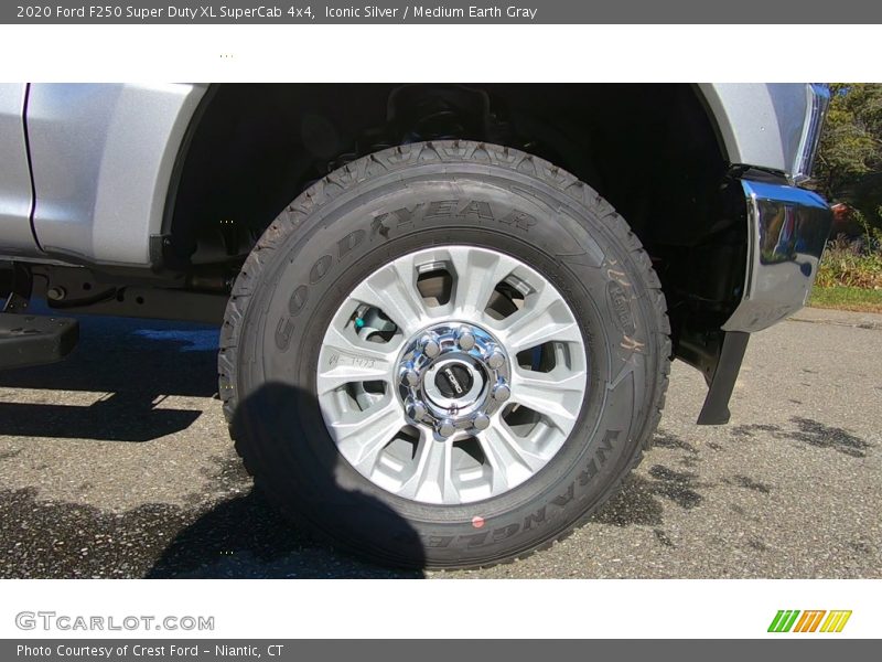 Iconic Silver / Medium Earth Gray 2020 Ford F250 Super Duty XL SuperCab 4x4