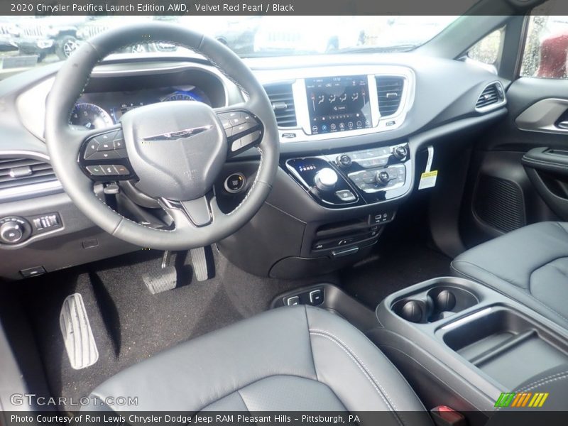Velvet Red Pearl / Black 2020 Chrysler Pacifica Launch Edition AWD
