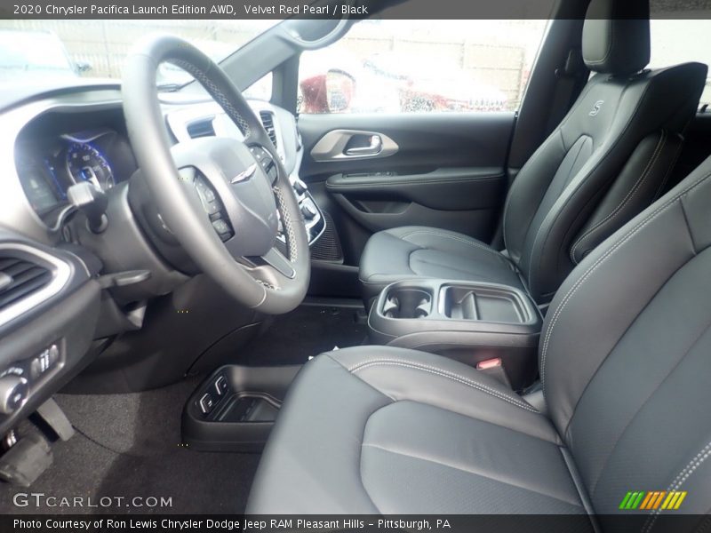Velvet Red Pearl / Black 2020 Chrysler Pacifica Launch Edition AWD