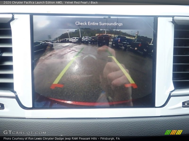 Velvet Red Pearl / Black 2020 Chrysler Pacifica Launch Edition AWD