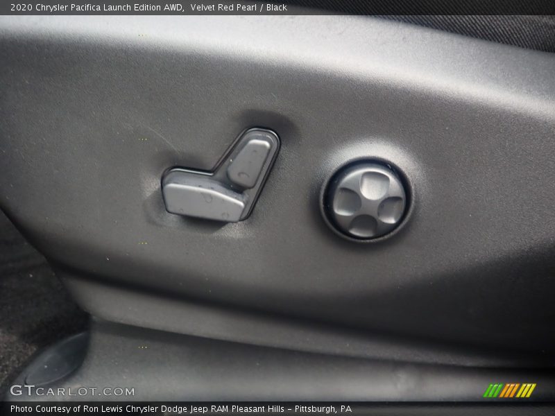 Velvet Red Pearl / Black 2020 Chrysler Pacifica Launch Edition AWD