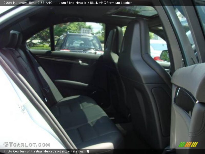 Iridium Silver Metallic / Black AMG Premium Leather 2009 Mercedes-Benz C 63 AMG