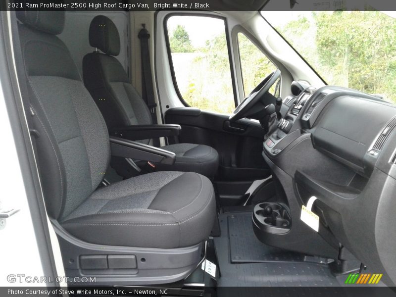 Front Seat of 2021 ProMaster 2500 High Roof Cargo Van