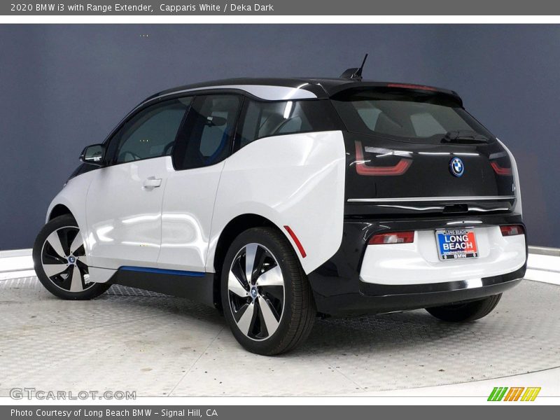 Capparis White / Deka Dark 2020 BMW i3 with Range Extender