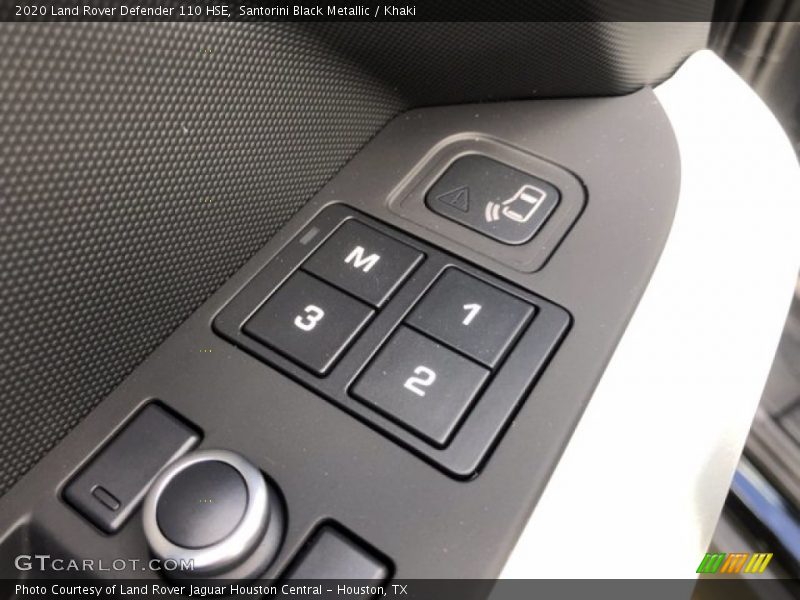 Controls of 2020 Defender 110 HSE