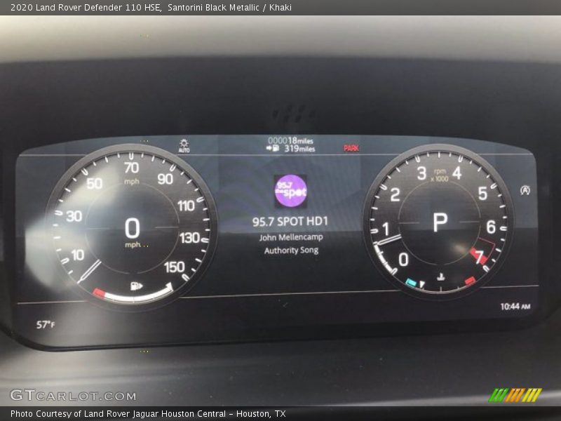  2020 Defender 110 HSE 110 HSE Gauges