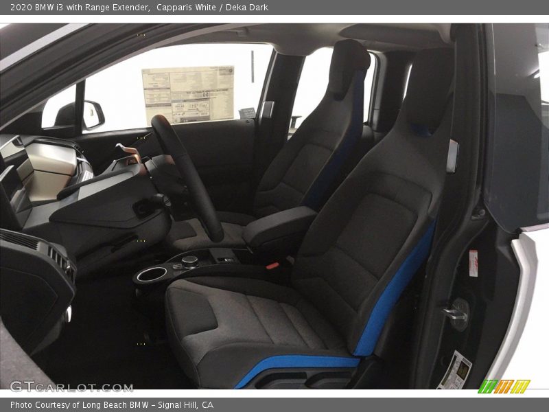 Capparis White / Deka Dark 2020 BMW i3 with Range Extender