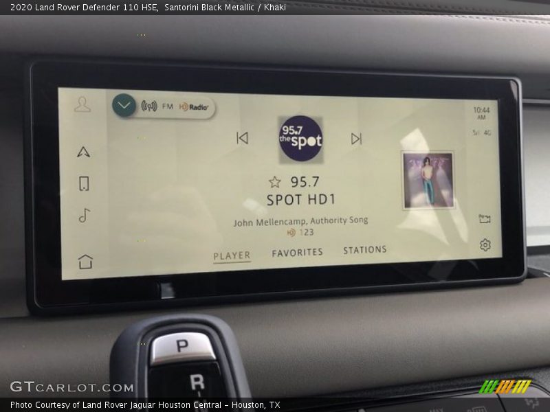 Audio System of 2020 Defender 110 HSE