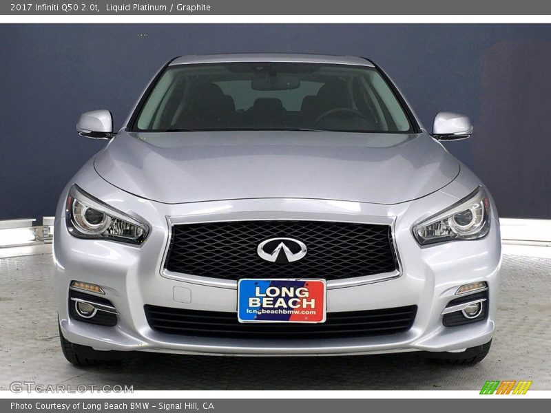 Liquid Platinum / Graphite 2017 Infiniti Q50 2.0t